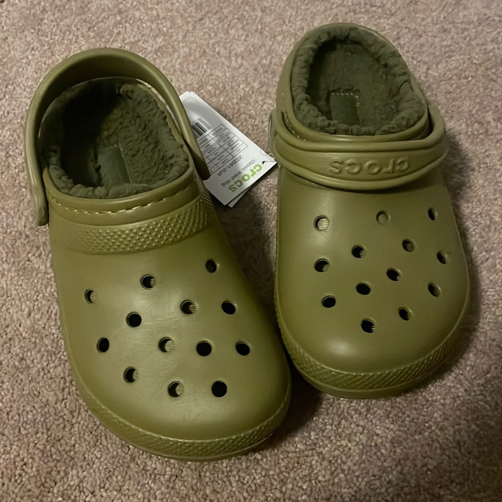 Fuzzy Crocs